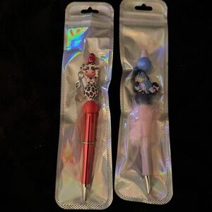 Set of Two Fun Character Pens